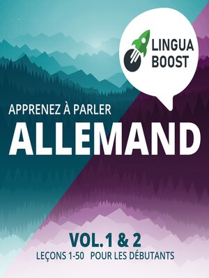 cover image of Apprenez à parler allemand. Volume 1 & 2.